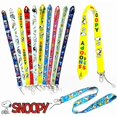thumbnail image 2 of Cordón ajustable para teléfono Snoopy Charlie Brown, cordón para el cuello desmontable, correa con mosquetón, colgante compatible para teléfono móvil, 2 of 5