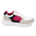 thumbnail image 2 of Tenis de moda Blanco Multicolor para Dama Mundo Terra Deportivo, 2 of 2