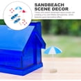 thumbnail image 6 of 1 Set of Miniature Beach Layout Decor Doll House Beach Accessories Mini Beach Style Ornament, 6 of 6