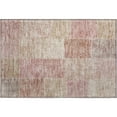 thumbnail image 2 of Addison Rugs Mayfield Washable Transitional Patchwork Blush Rectangle Rug, 1'8" x 2'6", 2 of 5