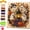 #D halloween diamond art kits for adults, variant on Halloween Ghost Pearl Art DIY Kit, 3D Diamond Painting Kit with Frame (#D) | Relaxing & Stress-Relieving Craft, Spooky-Cute Fall Home Decor for Adults, Beginner DIY Seasonal Party Gift