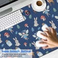 thumbnail image 2 of Long Mouse Pads for Desk,Dark Blue Princess Fairy Forest Pattern Desk Mats on Top Of Desks, Desk Mouse Pad Extra Large with 3mm Non-Slip Base and Stitched Edge for Gaming,Office,Work,Home 47.3"x23.6", 2 of 6