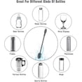 thumbnail image 5 of Silicone Bottle Cleaning Brush With Long Handle, 12.5" Water Bottle Cleaner For Baby Bottles, Hydro Flask, Sports Bottle, Vase, Glassware, Perfect For, 5 of 5