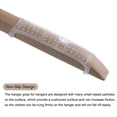 thumbnail image 5 of Uxcell 50Pack Non-Slip Silicone Hanger Grips Clothes Hanger Strips, Clear 4.13" x 0.79", 5 of 6