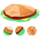 thumbnail image 3 of Adorable sombrero de hamburguesa, tocado de hamburguesa de dibujos animados, sombrero de actuación, disfraz de cosplay, 3 of 6