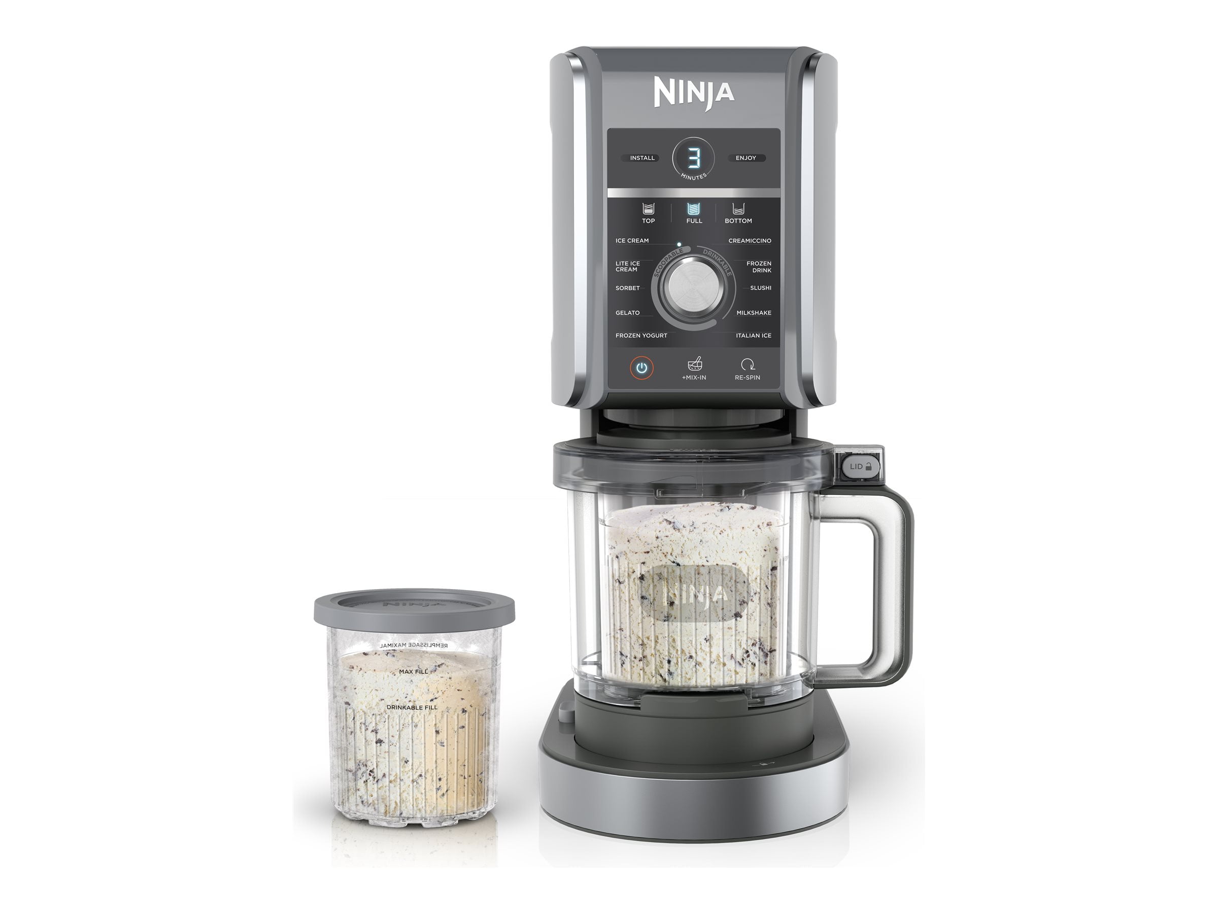 Ninja Creami Deluxe NC501C - Ice cream maker - 24 oz - 800 W
