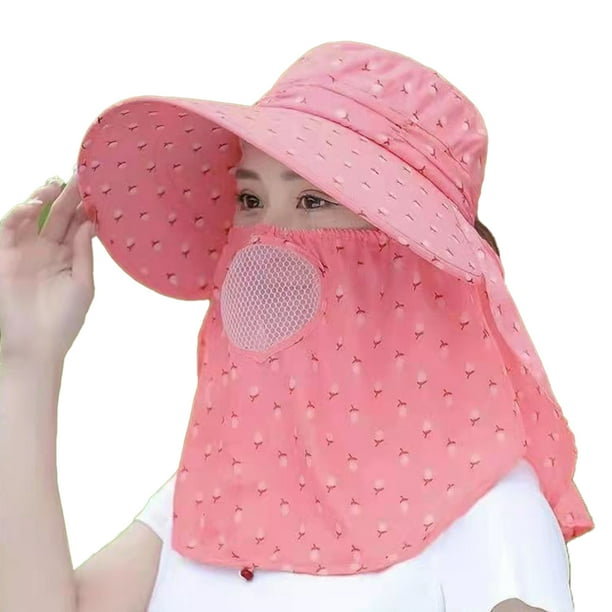 Sombrero para el sol de ala ancha: versátil sombrero de pescador con protección UPF 50
