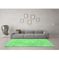 thumbnail image 3 of Ahgly Company Indoor Round Medallion Emerald Green Traditional Area Rugs, 3' Round, 3 of 4