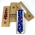 thumbnail image 2 of Spring Notion Boy's Printed Microfiber Christmas Theme Pretied Zipper Tie, 2 of 4