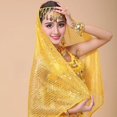 thumbnail image 1 of Women's Belly Dancing Accessories Coin Head chain Decoration Belly Dance India Headwear Scarf Headpiece Costumes, 1 of 4