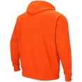 thumbnail image 3 of Men's Colosseum Orange Miami Hurricanes Big & Tall Arch & Logo 2.0 Pullover Hoodie, 3 of 3