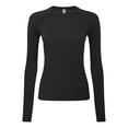 thumbnail image 4 of Onna NN370 Women's Unstoppable Long Sleeve Fresh Underscrub Base Layer-Black-S, 4 of 4