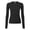 Black, variant on Women's Unstoppable Long Sleeve Fresh Underscrub Base Layer
