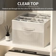 thumbnail image 3 of Organizador de zapatos Aokeyee Closet plegable, paquete de 2, 16 a 32 pares, 3 of 6