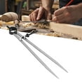 thumbnail image 4 of Leather , Wing Divider Divider Calipers Scribe Tool with Spring Nut for Leather Scribing and Marking Ideal for, Leathercraft Accessories, 4 of 8