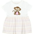 thumbnail image 3 of Inktastic Monkey Girls Baby Dress, 3 of 5