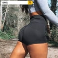thumbnail image 5 of QRIC Yoga Shorts Women High Waist Butt Lifting Workout Biker Shorts Running Summer Hot Shorts, 5 of 6