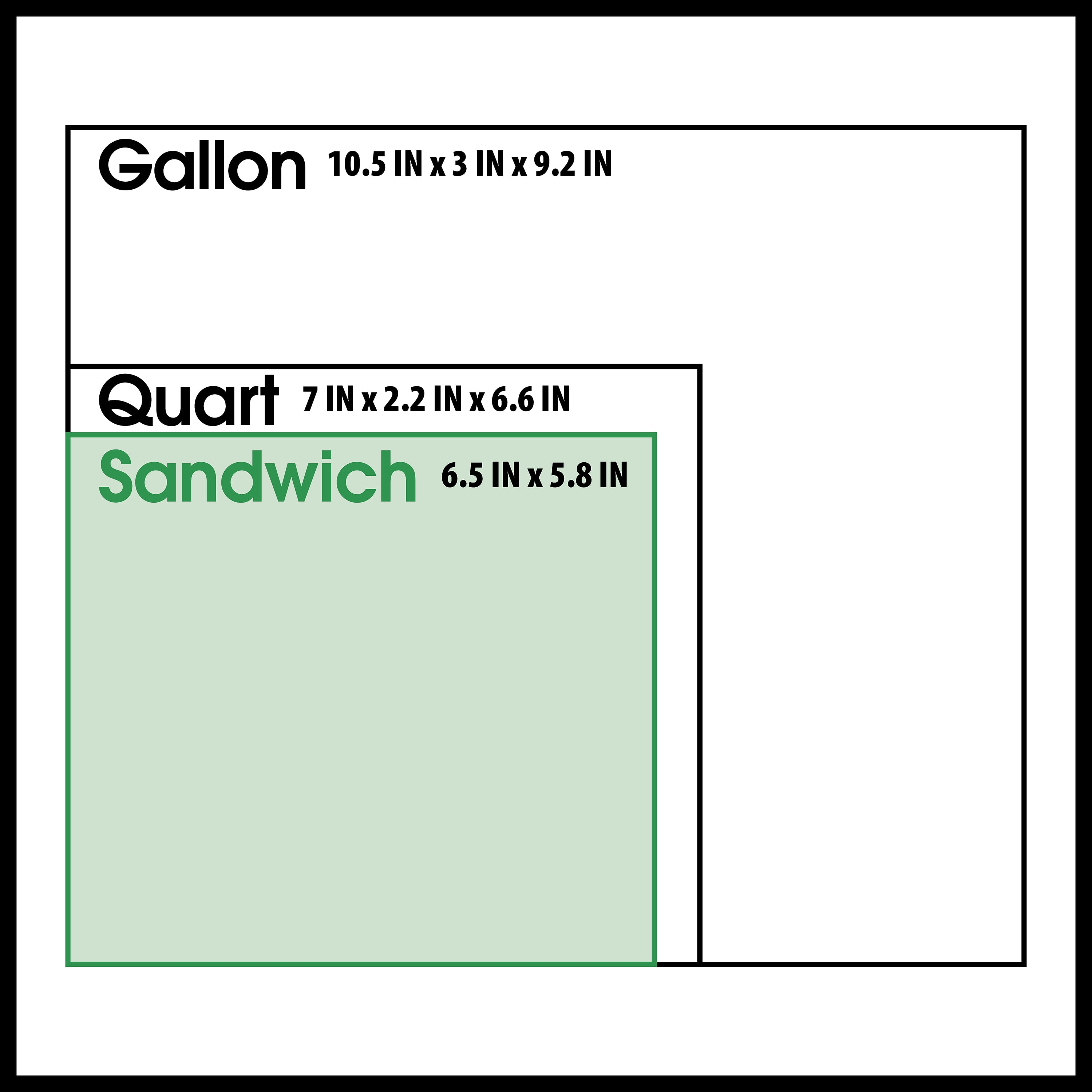 Great Value 25% Plant-Based Compostable Sandwich Bags, 50 Count Great Value 25% Plant-Based Compostable Sandwich Bags, 50 Count - Image 7