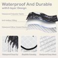 thumbnail image 2 of Crow Head Bird Beach Blanket Outdoor Picnic Blanket 78"x 78" Waterproof Foldable for Beach Camping Travel Hiking Grass Lawn Park, 2 of 5