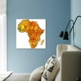 thumbnail image 2 of Mali on Actual Map of Africa, Unframed Art Print Wall Art by michal812 Sold by ArtCom, 2 of 4