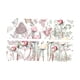 thumbnail image 2 of de pared de flores y mariposas, decoración del hogar, decoración de pared, calcomanía de pared para habitación de niños, 2 of 8