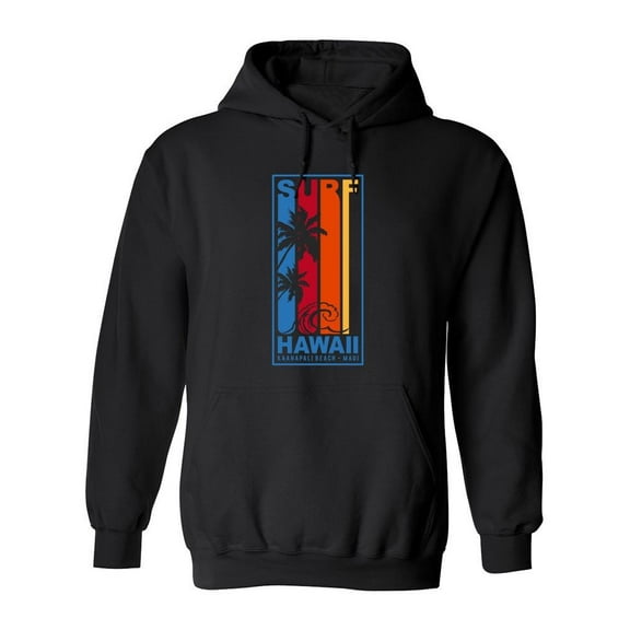 Hawaii Surf Hoodie Men -Image by Shutterstock, Male XX-Large