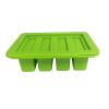 TIMIFIS Baking Supplies Butter Mold Tray with Lid Storage The Silicone Butter Molds with 4 Large Storage Kitchen Gadgets ummer