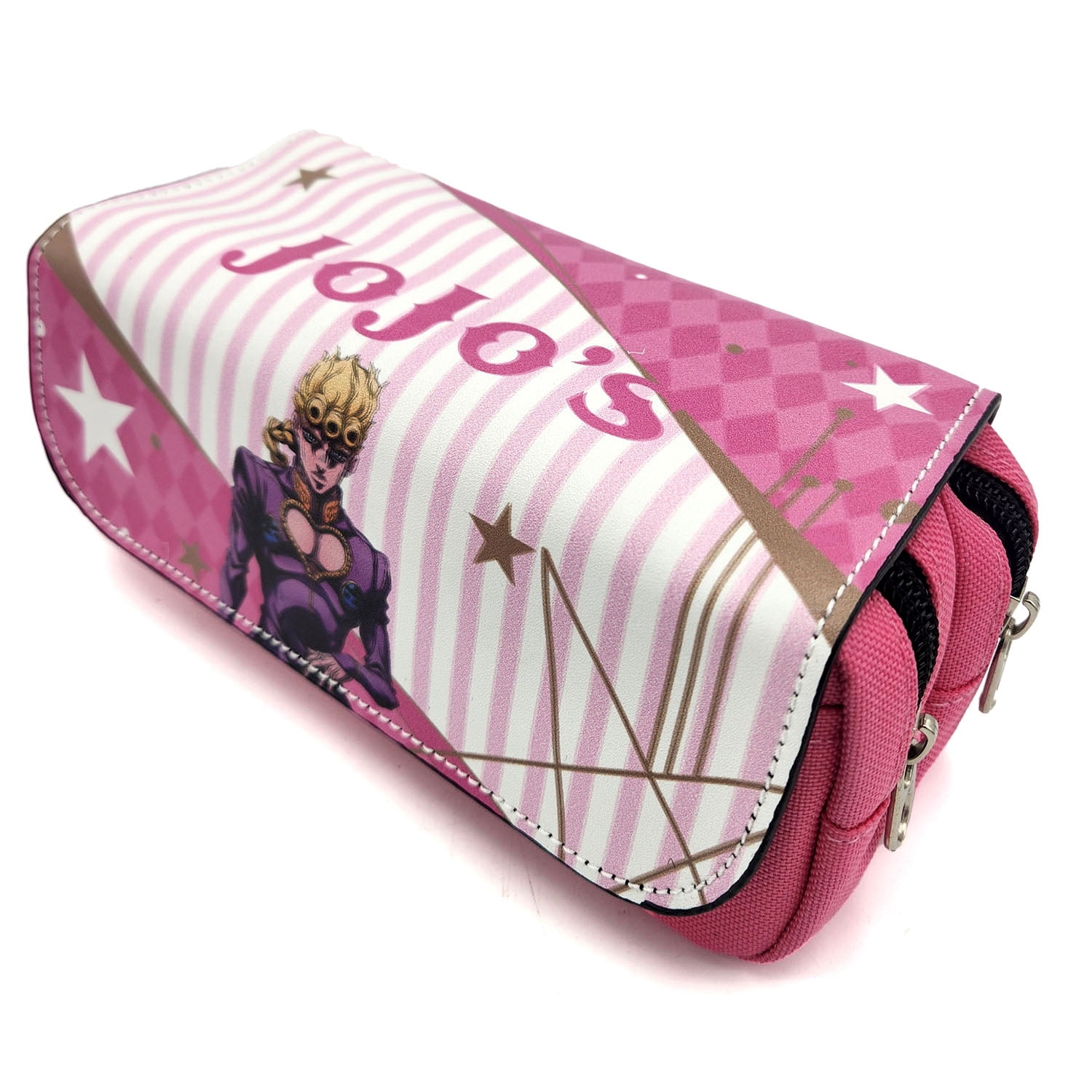 Giorno Giovanna Style A - Jojo's Bizarre Adventure 7x4" Clutch Pencil Bag