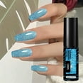 thumbnail image 4 of Dengmore Sparkling Starlight Cat Eye Nail Polish 5ml High Coverage Magnetic Gel with Reflective Glitter, Professional Salon-Effect Manicure Kit for Women, 4 of 8