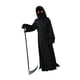 thumbnail image 5 of Juego de disfraces de Halloween Grim brillantes, Cosplay Kids Grim Reaper Costume Robe Decoración para representaciones, 5 of 9