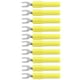 thumbnail image 2 of Terminal de horquilla, 10 piezas de 4 mm, conector de cable de horquilla, conectores de cable de horquilla, rendimiento potente, 2 of 9