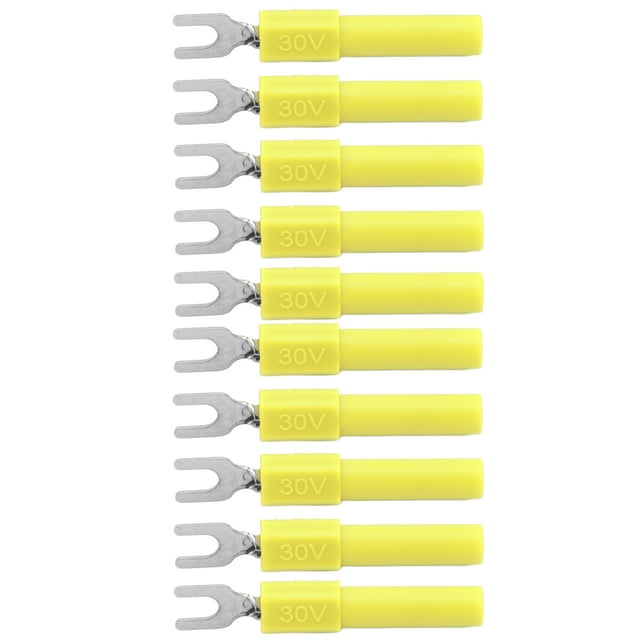 Clip de Test de Fil, 10pcs / Set Clip de Sécurité 2mm Batterie Clip de Câble Clip de Test Durabilité Prolongée