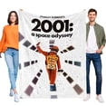 thumbnail image 1 of 2001: Odisea del Espacio anti-pilling, suave, ligera, esponjosa y acogedora de lujo para hogar y cocina – Perfecta para niños y adultos,50X70cm, 1 of 6