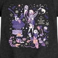 thumbnail image 3 of The Nightmare Before Christmas - Pastel Winter Group Fitted Short Sleeve Graphic T-Shirt, 3 of 5
