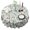 Christmas Gift And, variant on Gray Christmas Snowman Pattern Round Tablecloth 60"x60",Wrinkle Wipeable Table Cloth for Kitchen Dining Room Picnic Patio Party