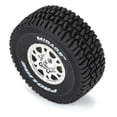 thumbnail image 3 of Pro-Line Racing Mirage TT F/R Tires Mounted 12mm Hex Satin Silver Impulse 4 for Arrma Mojave Grom PRO1025310, 3 of 5