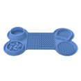thumbnail image 1 of Dog Feeding Bowl Slow Food Mat Silicone Licking Mat For Dogs Cats Food Bowl With Suction Cup Pet Feede Dog Accessory Supplies ShopWise Round, 1 of 12