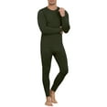 thumbnail image 2 of MINTREUS Thermal Underwear for Men Long Johns with Fleece Lined, Base Layer Men Cold Weather Top Bottom, 2 of 7