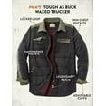 thumbnail image 4 of Legendary Whitetails Men's High Caliber Quilted Shirt Jacket, 4 of 6