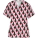 thumbnail image 1 of Uniformes médicos de Navidad para mujer, Tops de enfermera con estampado de Papá Noel, uniforme de novio para mascotas, ropa de cuidador de manga corta, Форма Uku Uku Hrvры, 1 of 5