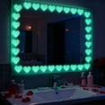 thumbnail image 4 of SLYNSHome Heart-Shaped Glow in The Dark Stickers,Heart Valentines's Day Wall Stickers Wall Decals for Bedroom Party Birthday Gift, 4 of 7