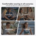 thumbnail image 3 of Auriculares XT66PRO AI con traducción en tiempo real, Bluetooth inalámbrico, 135 idiomas y diseño de oído abierto, ideales para viajes, negocios y aprendizaje, 3 of 8