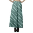 thumbnail image 6 of Moomaya Printed High Low Crop Top Kurti Palazzo Set Ethnic Indian Clothing Set For Womens, 6 of 9