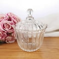 thumbnail image 4 of Glass Candy Jar with Lid, 32 Oz., Clear Crystal Cookie Jar, Decorative Jar for Party, Wedding, 4 of 5