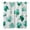 style-2, variant on White Floral Pattern on Teal Background Blackout Window Curtains for Bedroom Living Room Kicthen High Shading 2 Panels