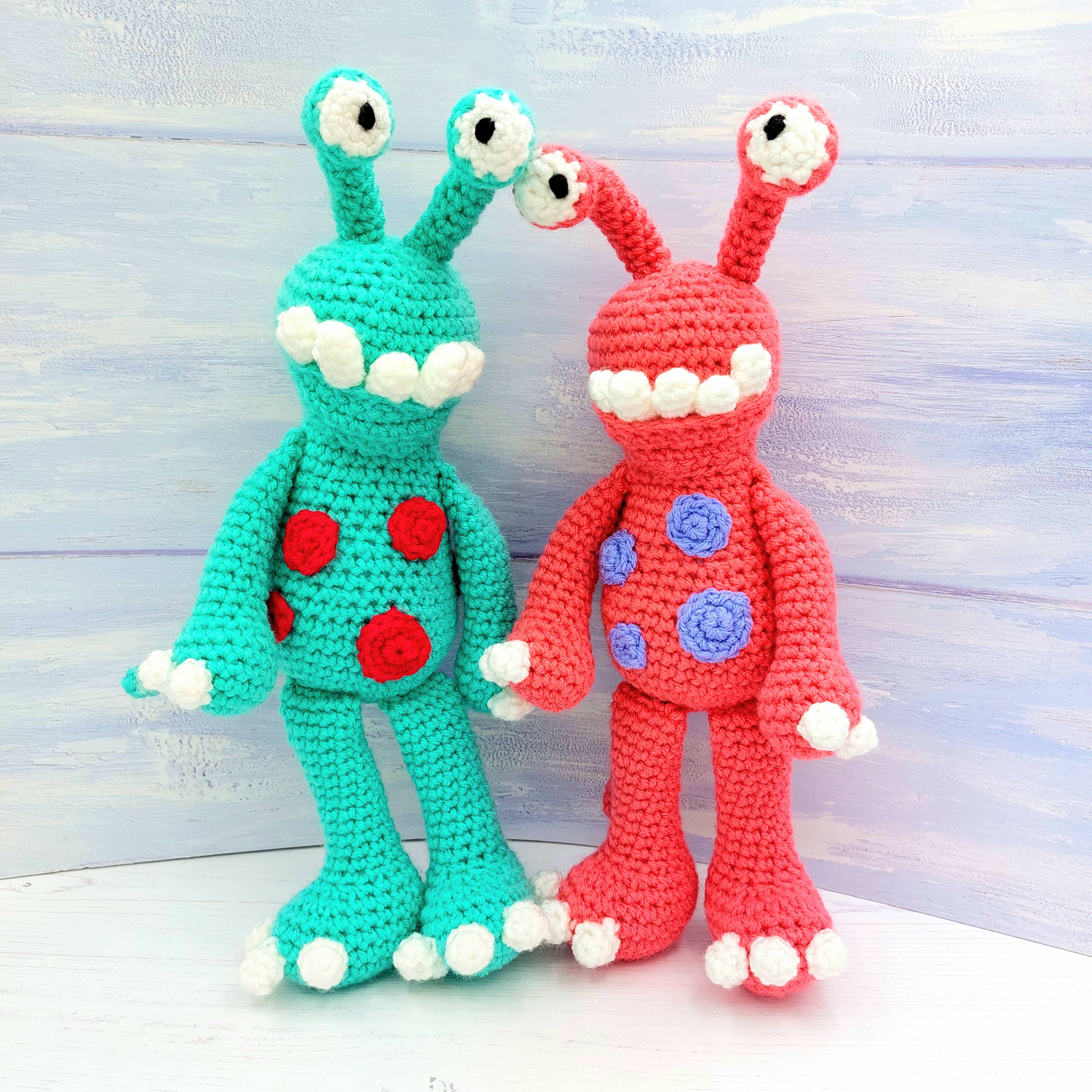 Crochet Kit - Monty & Myrtle the Monsters