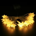 thumbnail image 3 of Hilitand Indoor/Outdoor 16.4FT LED Warm White Twinkle Star String Lights, 3 of 6