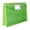 Green, variant on Heavy Duty Expanding File Folder, Plastic File Folders Legal Size, Expandable Document Folder with Snap Button Closure, A4 Expanding File Wallet Envelopes Pouch with Label Pocket, 12.99x2.36x9.84"