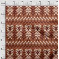 thumbnail image 2 of oneOone Tissu Lycra Polyester Chevron & Tissu Imprimé Ikat Tourbillon 1 Yard 56 Inch Wide, 2 of 4