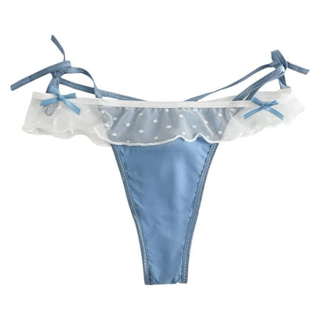 LARUYEKO Womens Lace Seamless Super Elastic Day Girl Briefs Girls Pure Breathable Women s Cotton Underwear High Waisted Ladies Full Coverage Panties High-Cut Stretch Cool Underwear